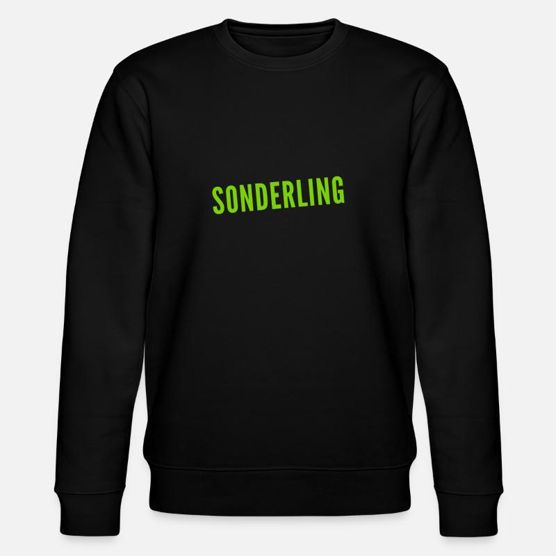 Sonderling - Stanley/Stella Unisex Bio-Sweatshirt CHANGER  - Schwarz