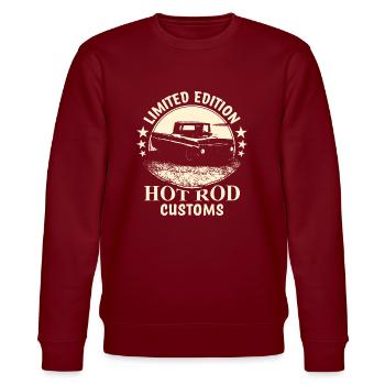 Hot rod - Sweat bio CHANGER Stanley/Stella Unisexe - bordeaux - Devant - Nik (191cm) & Marisol (170cm)