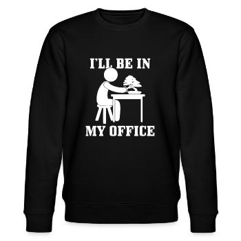 bonsai - Stanley/Stella CHANGER Unisex Organic Sweatshirt - black - Front - Nik (191cm) & Marisol (170cm)