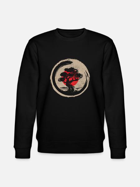 Bonsai - Stanley/Stella Unisex Bio-Sweatshirt CHANGER  - Schwarz