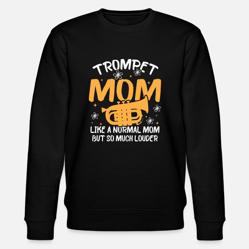 Maman trompet - Sweat bio CHANGER Stanley/Stella Unisexe - noir