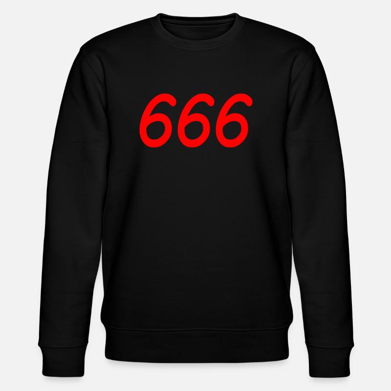666 - Stanley/Stella Unisex Bio-Sweatshirt CHANGER  - Schwarz