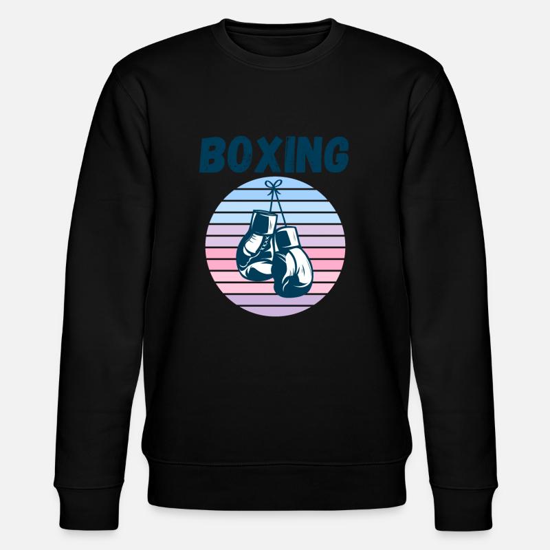 Boxe - Sweat bio CHANGER Stanley/Stella Unisexe - noir