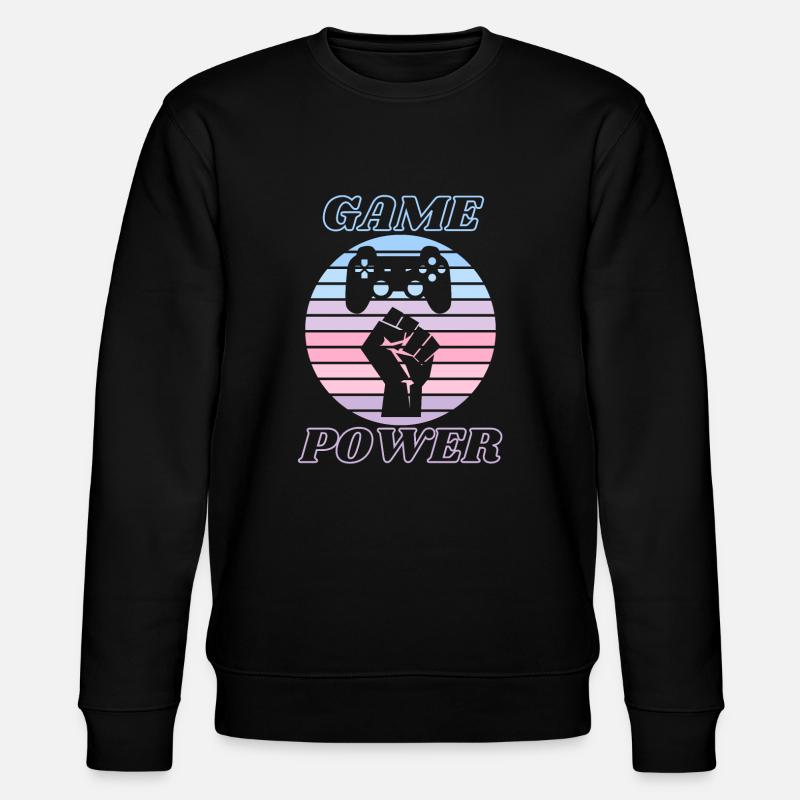Puissance du jeu - Sweat bio CHANGER Stanley/Stella Unisexe - noir
