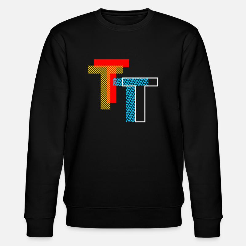 T Initial - Sweat bio CHANGER Stanley/Stella Unisexe - noir
