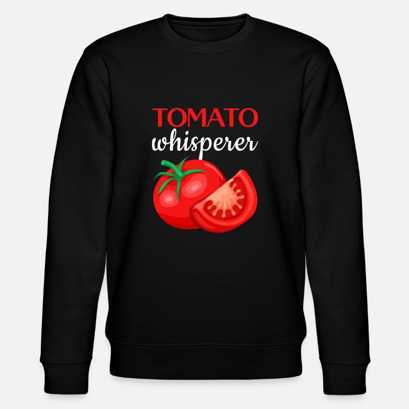Tomato whisperer,Faming - Stanley/Stella Unisex Bio-Sweatshirt CHANGER  - Schwarz