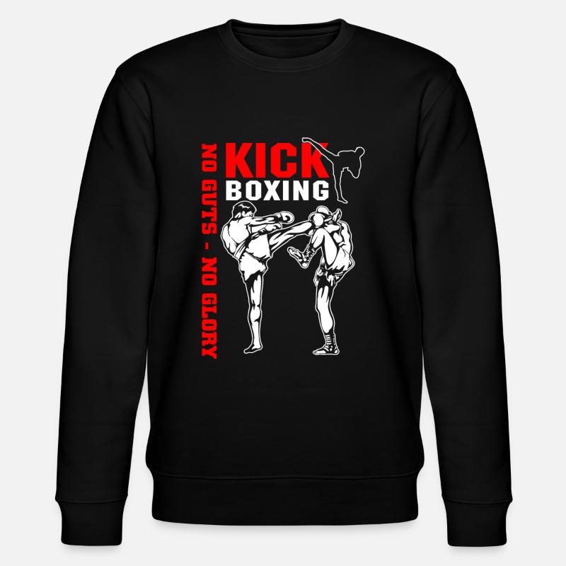 Kickboxing - Stanley/Stella Unisex Bio-Sweatshirt CHANGER  - Schwarz