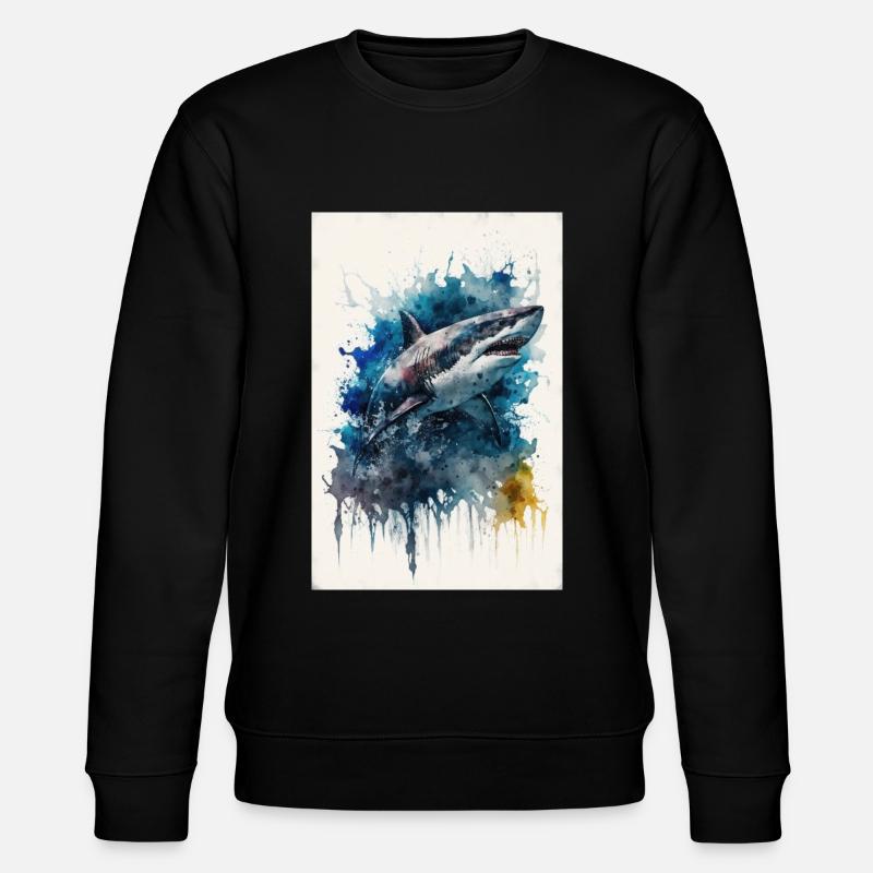 Requin - Sweat bio CHANGER Stanley/Stella Unisexe - noir