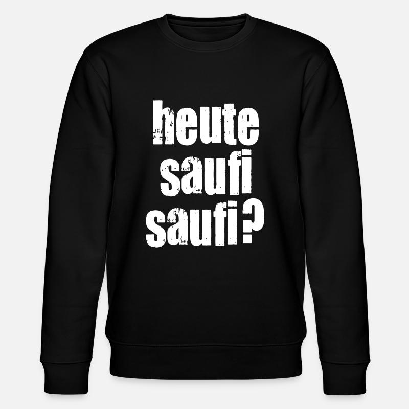 saufi saufi - Stanley/Stella Unisex Bio-Sweatshirt CHANGER  - Schwarz