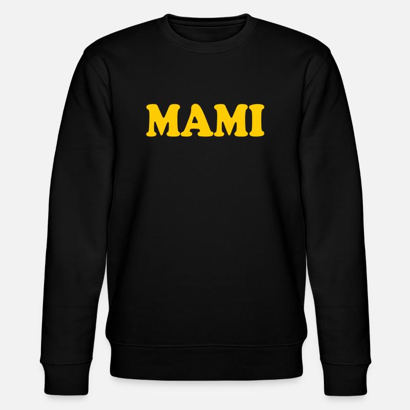 Mami - Stanley/Stella Unisex Bio-Sweatshirt CHANGER  - Schwarz