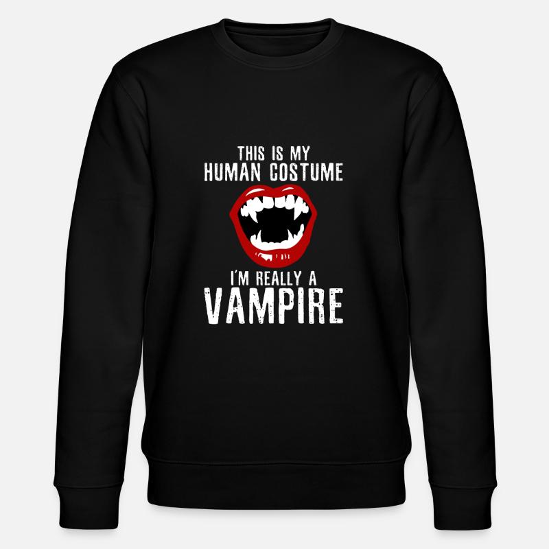 Vampire halloween - Sweat bio CHANGER Stanley/Stella Unisexe - noir