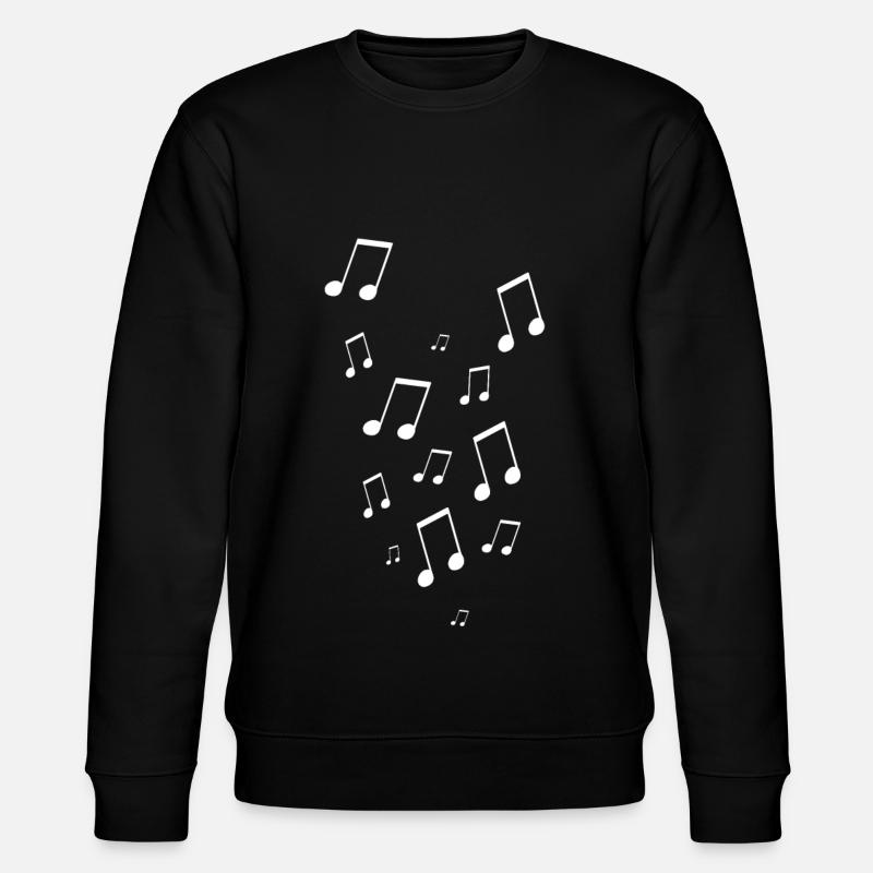 Mélodie notes de musique - Sweat bio CHANGER Stanley/Stella Unisexe - noir