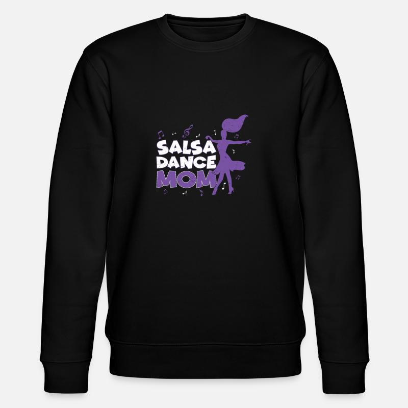 Salsa-Tanz-Mutter Lustige Salsa-Tänzerin - Stanley/Stella Unisex Bio-Sweatshirt CHANGER  - Schwarz