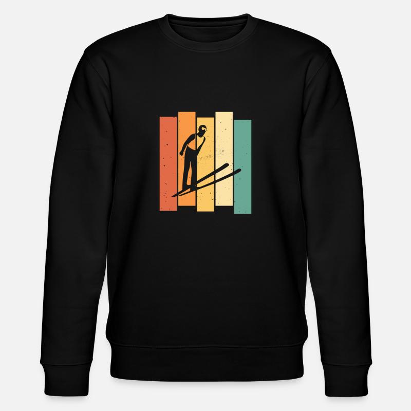 Cravate de ski rétro - Sweat bio CHANGER Stanley/Stella Unisexe - noir
