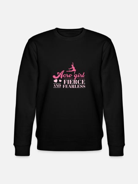 Fantastisches Acro Girl Fierce And Fearless für - Stanley/Stella Unisex Bio-Sweatshirt CHANGER - Schwarz