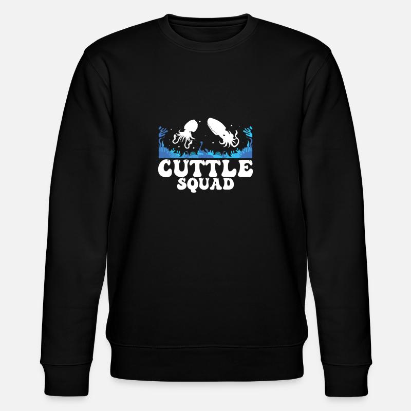 Funny squid squid fans, - Stanley/Stella CHANGER Unisex Organic Sweatshirt - black