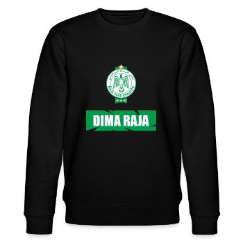DIMA RAJA - Stanley/Stella CHANGER Unisex Organic Sweatshirt - black - Front - Nik (191cm) & Marisol (170cm)