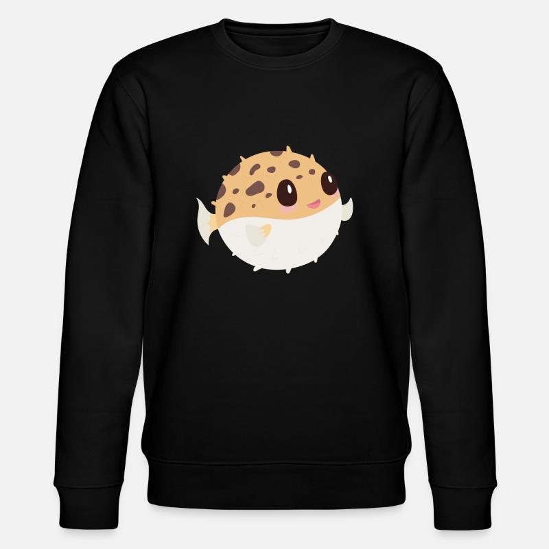 Poisson-globe - Sweat bio CHANGER Stanley/Stella Unisexe - noir