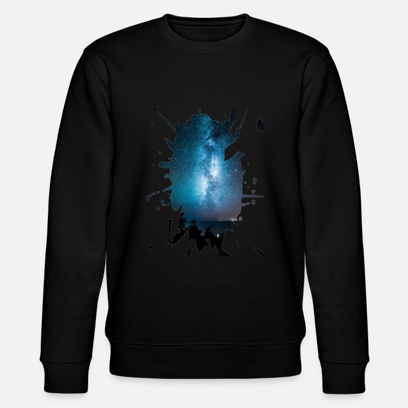 Étoiles - Sweat bio CHANGER Stanley/Stella Unisexe - noir