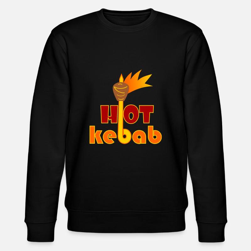 hot Kebab - Stanley/Stella Unisex Bio-Sweatshirt CHANGER  - Schwarz