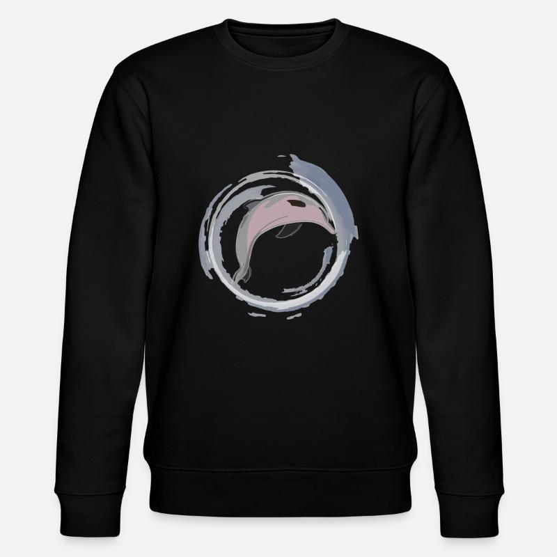 Tucuxi ENDANGERED - Sweat bio CHANGER Stanley/Stella Unisexe - noir