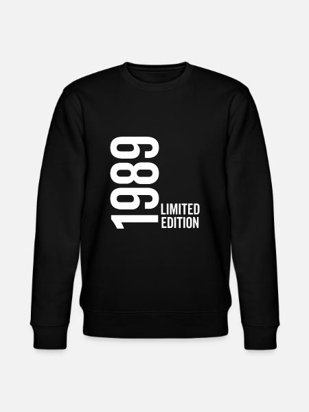 1989 Édition limitée - Sweat bio CHANGER Stanley/Stella Unisexe - noir
