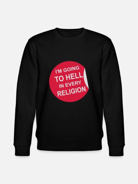 Going to Hell - Stanley/Stella CHANGER Unisex Organic Sweatshirt - black