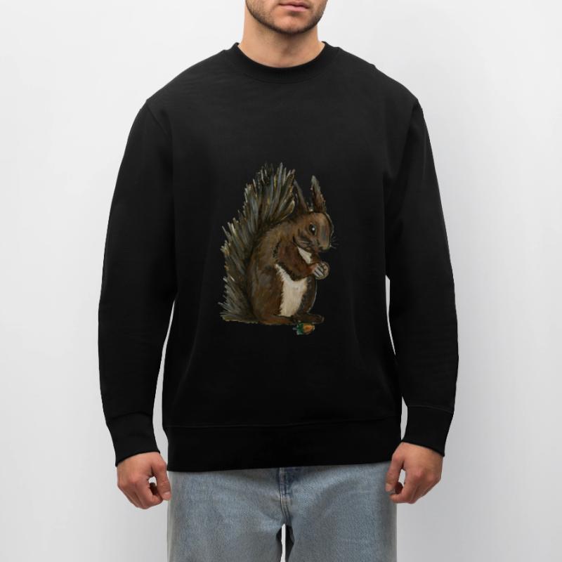 squirrel squirrel eichhörnchen esquilo hazelnut Stanley/Stella CHANGER Unisex Organic Sweatshirt