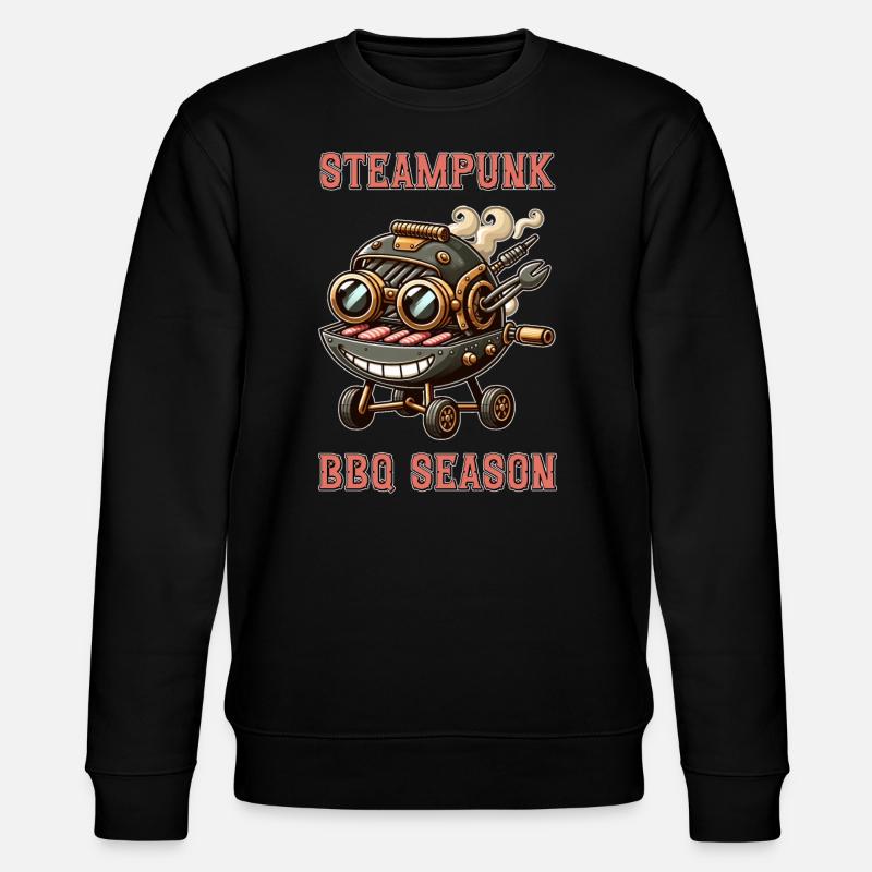 Steampunk BBQ Saison 1 - Sweat bio CHANGER Stanley/Stella Unisexe - noir