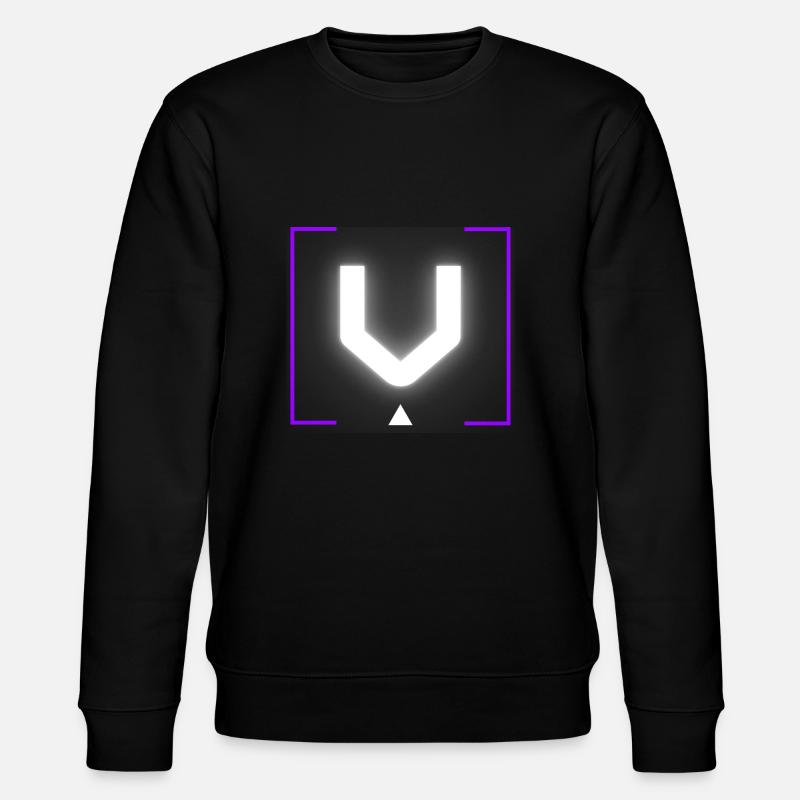 Lettre « V » - Sweat bio CHANGER Stanley/Stella Unisexe - noir