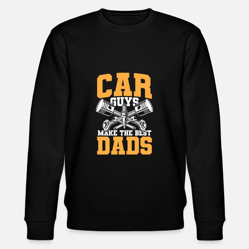 Beste Auto-Väter - Stanley/Stella Unisex Bio-Sweatshirt CHANGER  - Schwarz