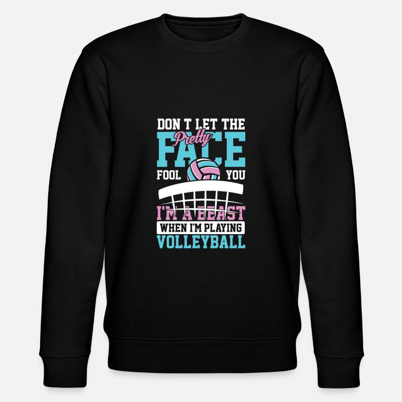 Täusch dich nicht - Stanley/Stella Unisex Bio-Sweatshirt CHANGER  - Schwarz