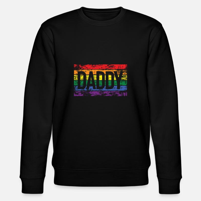 Papa - Stanley/Stella Unisex Bio-Sweatshirt CHANGER  - Schwarz