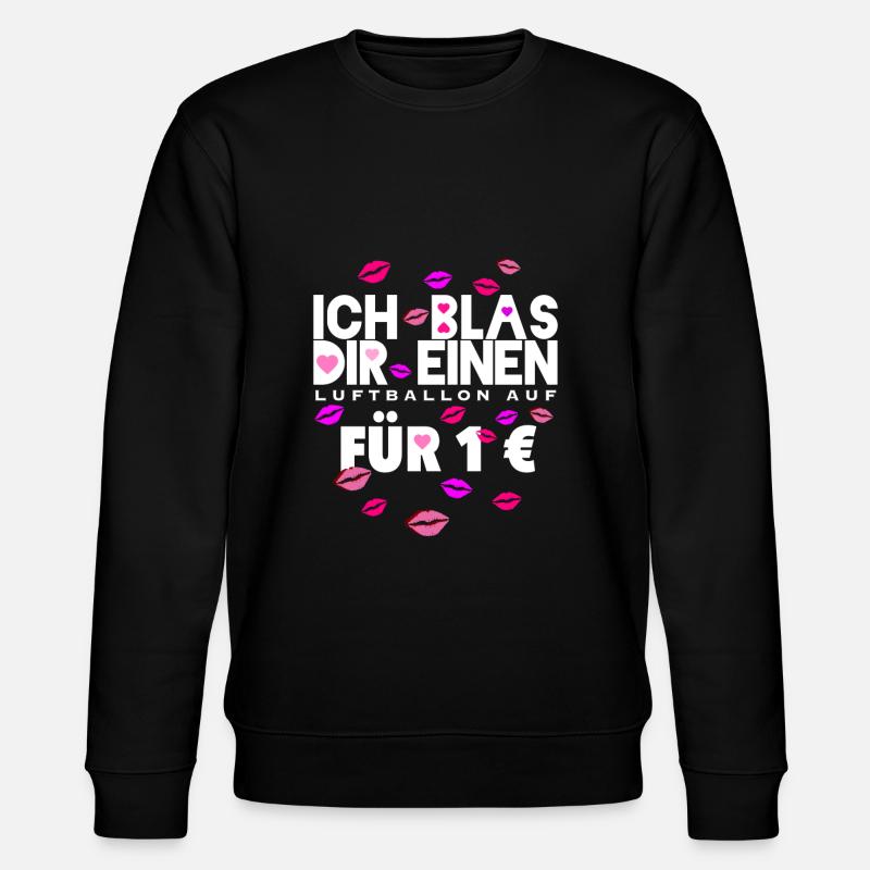 Junggesellenabschied Junggesellinnenabschied - Stanley/Stella Unisex Bio-Sweatshirt CHANGER - Schwarz