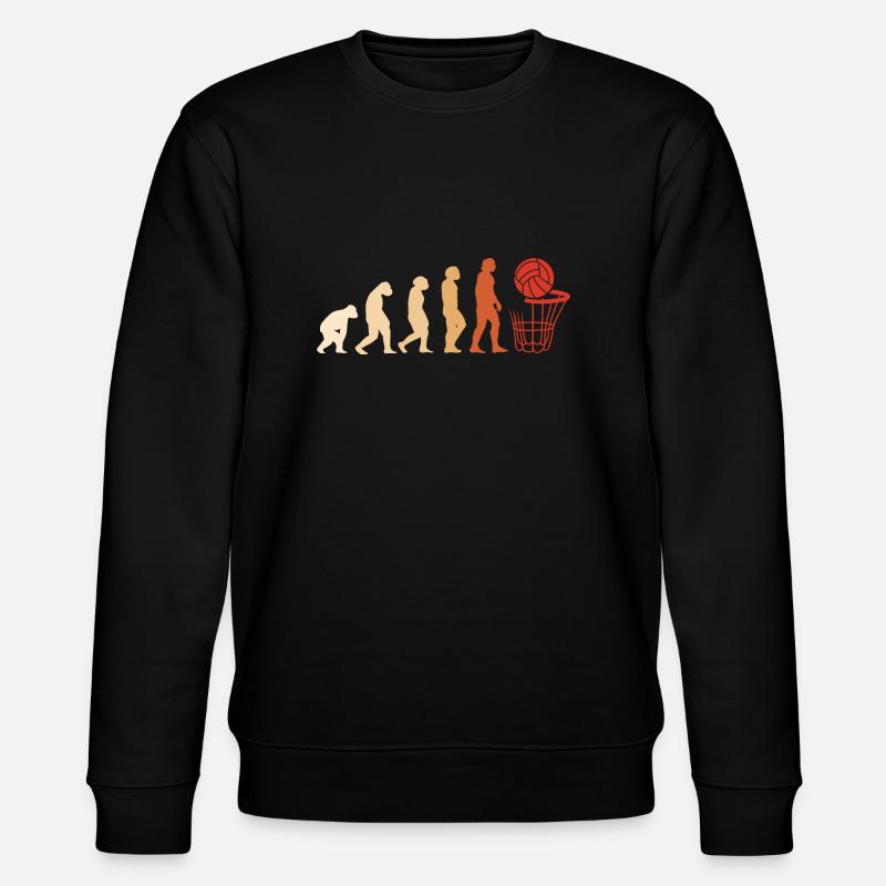 Sport Evolution Netball - Stanley/Stella CHANGER Unisex Organic Sweatshirt - black