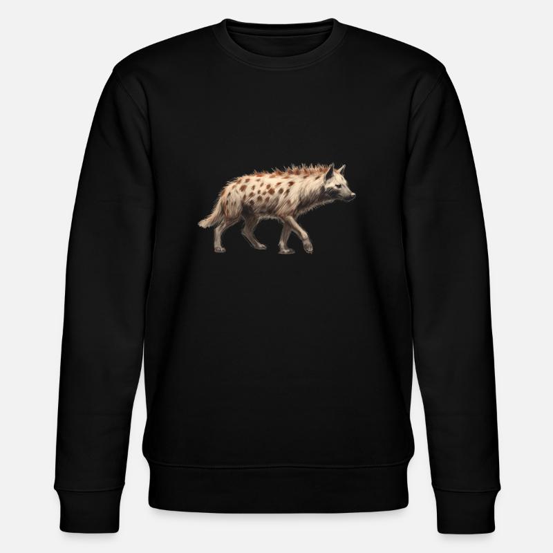 HYENA - Stanley/Stella Unisex Bio-Sweatshirt CHANGER  - Schwarz