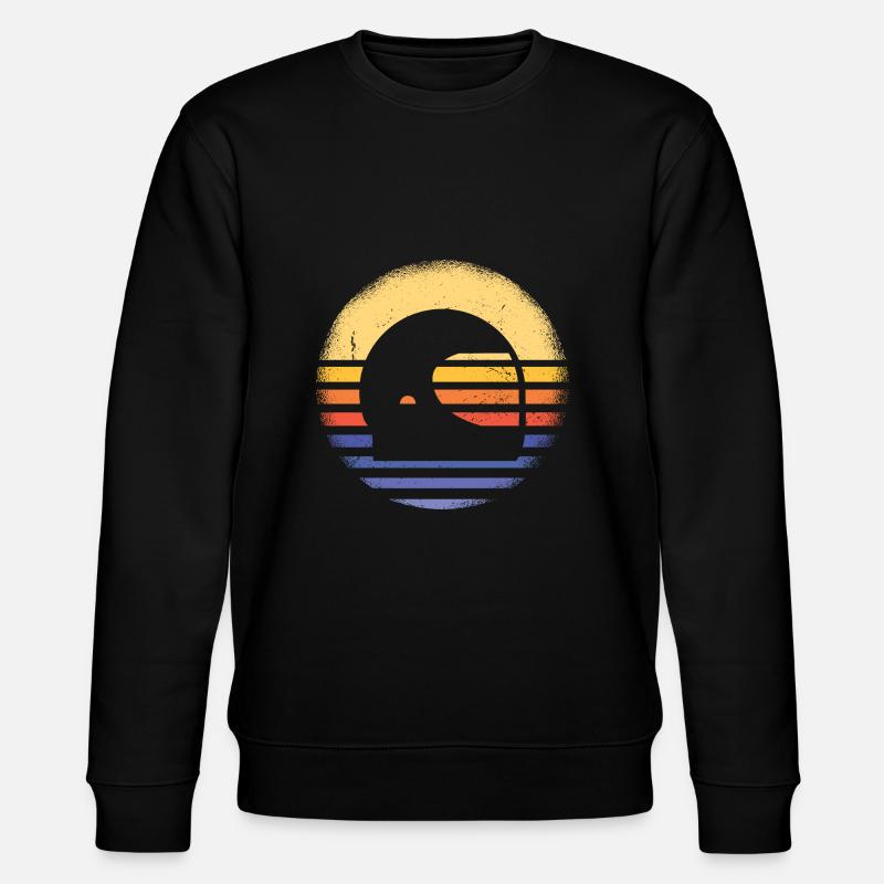 Sport Retro Sunset Racing - Sweat bio CHANGER Stanley/Stella Unisexe - noir