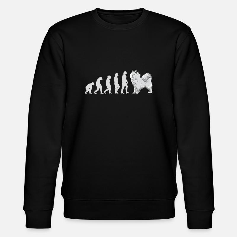 Évolution Samoyède - Sweat bio CHANGER Stanley/Stella Unisexe - noir
