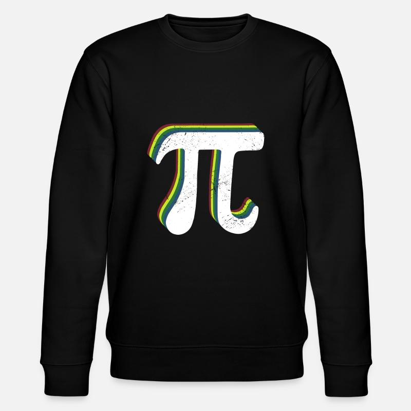 Math Pi symbol Pi - Stanley/Stella CHANGER Unisex Organic Sweatshirt - black