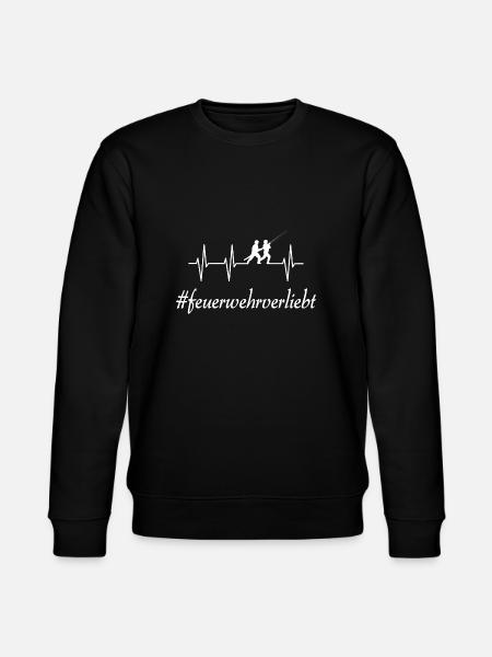 Feuerwehr - Stanley/Stella Unisex Bio-Sweatshirt CHANGER  - Schwarz