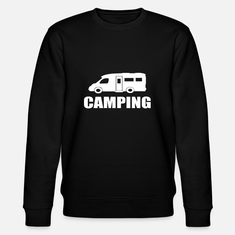camping - Stanley/Stella Unisex Bio-Sweatshirt CHANGER  - Schwarz