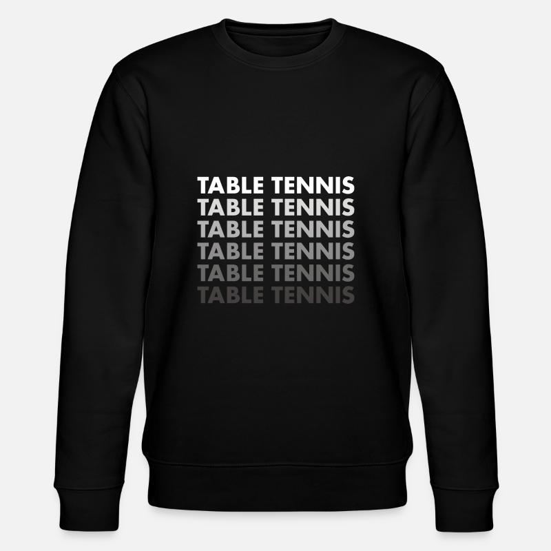 Sport Table Tennis - Stanley/Stella Unisex Bio-Sweatshirt CHANGER  - Schwarz