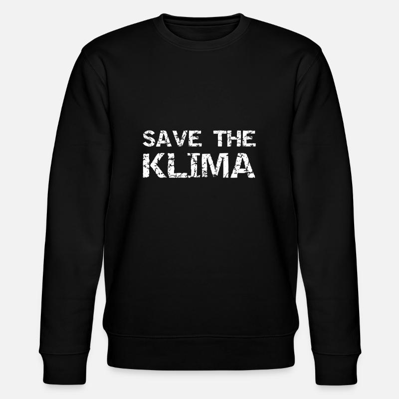 Klima - Stanley/Stella Unisex Bio-Sweatshirt CHANGER  - Schwarz