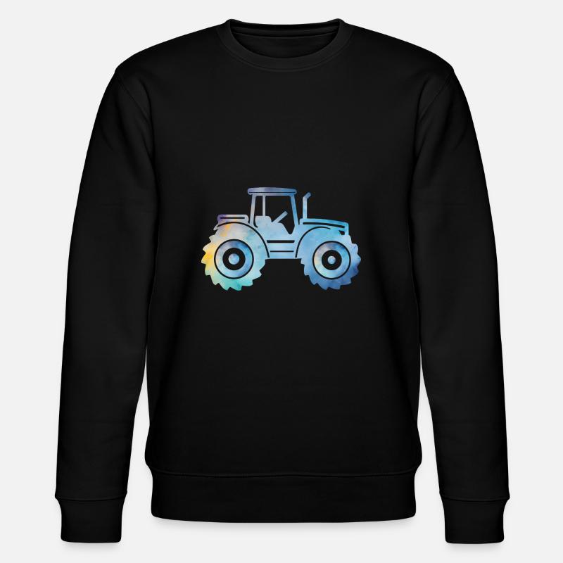 tracteur - Sweat bio CHANGER Stanley/Stella Unisexe - noir