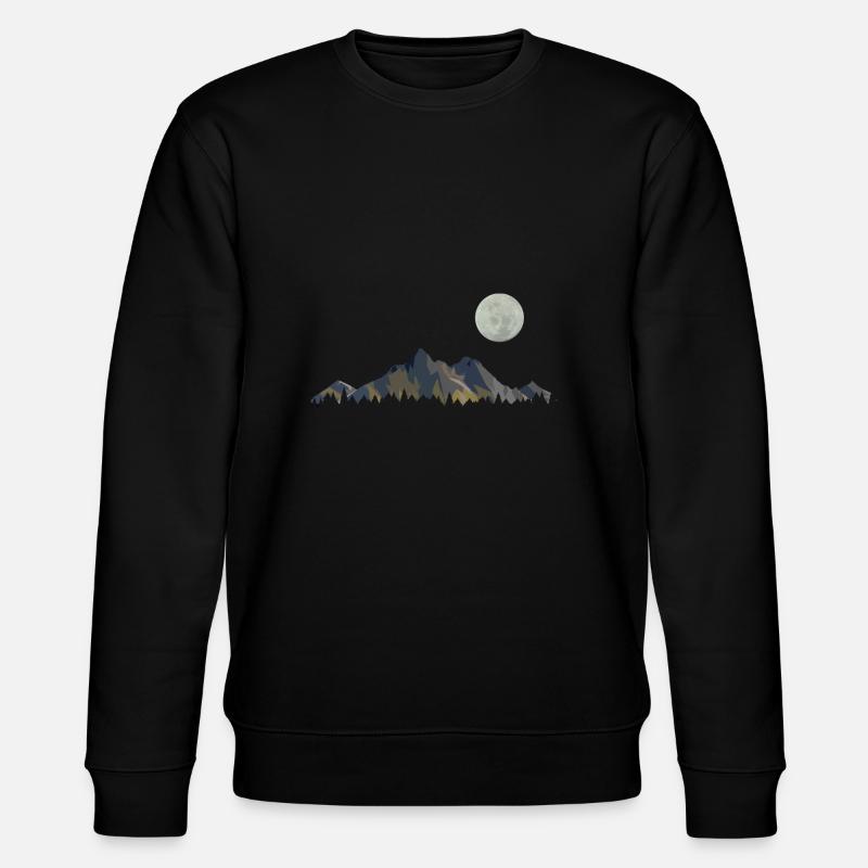 ASTRONOMIE: Lune - Sweat bio CHANGER Stanley/Stella Unisexe - noir
