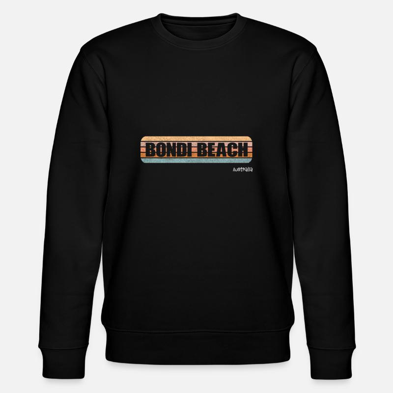 Bondi Beach Australia - Stanley/Stella Unisex Bio-Sweatshirt CHANGER  - Schwarz
