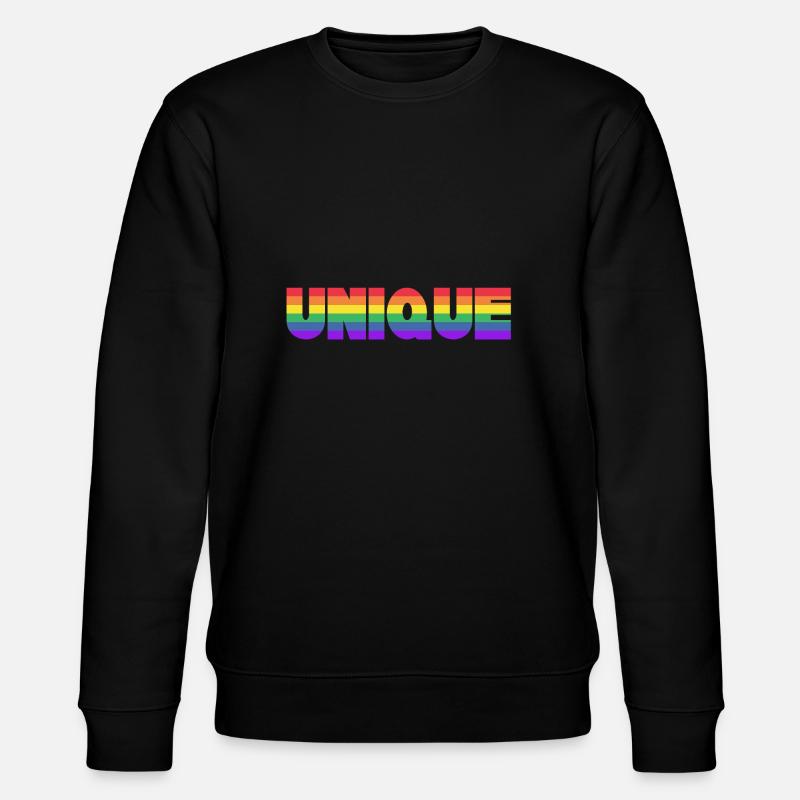 UNIQUE - EINZIGARTIG - Sweat bio CHANGER Stanley/Stella Unisexe - noir