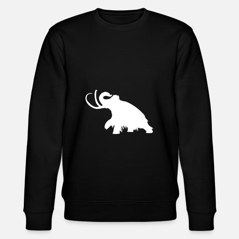 Silhouette de mammouth - Sweat bio CHANGER Stanley/Stella Unisexe - noir