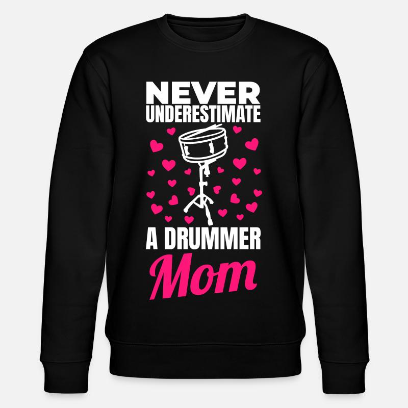 Trommelspieler Mutter - Stanley/Stella Unisex Bio-Sweatshirt CHANGER  - Schwarz