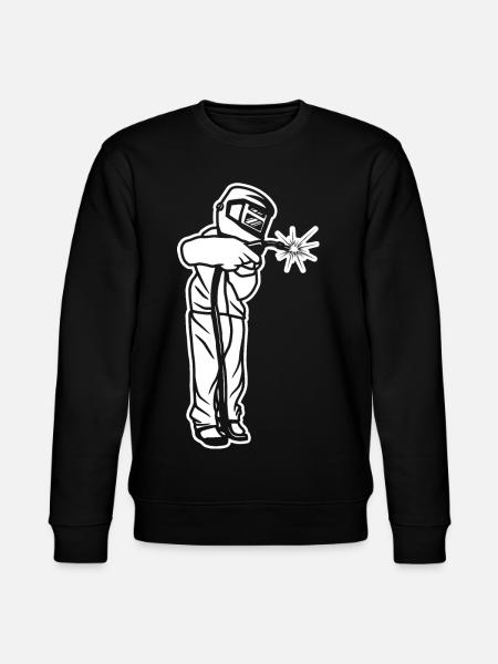Welder Child - Stanley/Stella CHANGER Unisex Organic Sweatshirt - black